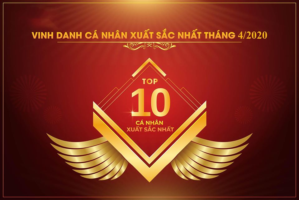 VPS GROUP VINH DANH TOP 10 KINH DOANH XUẤT SẮC THÁNG 4/2020